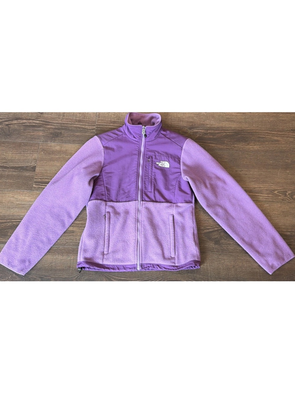 Womens The North Face Denali Fleece Jacket Purple Small
